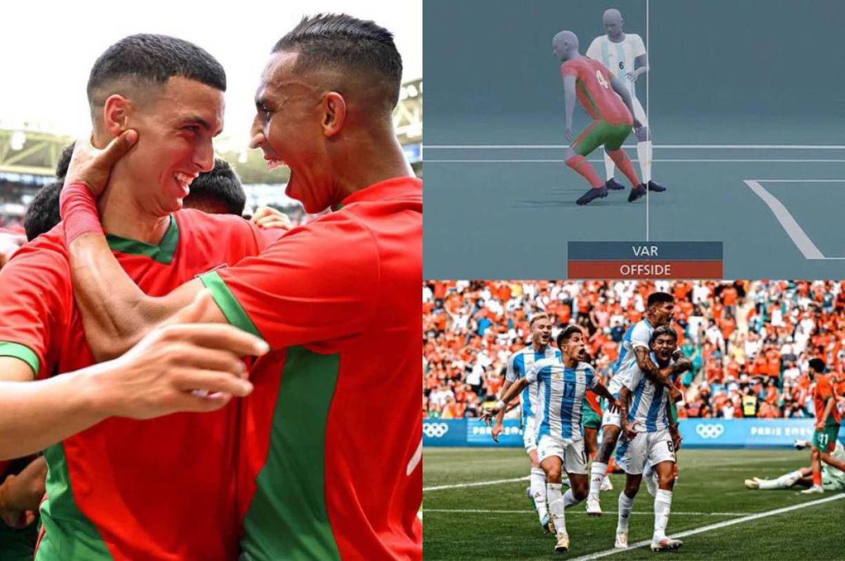 El VAR anuló la jugada debido a un fuera de juego. Todo esto sucedió más de 1 hora después de haber salido del terreno de juego.