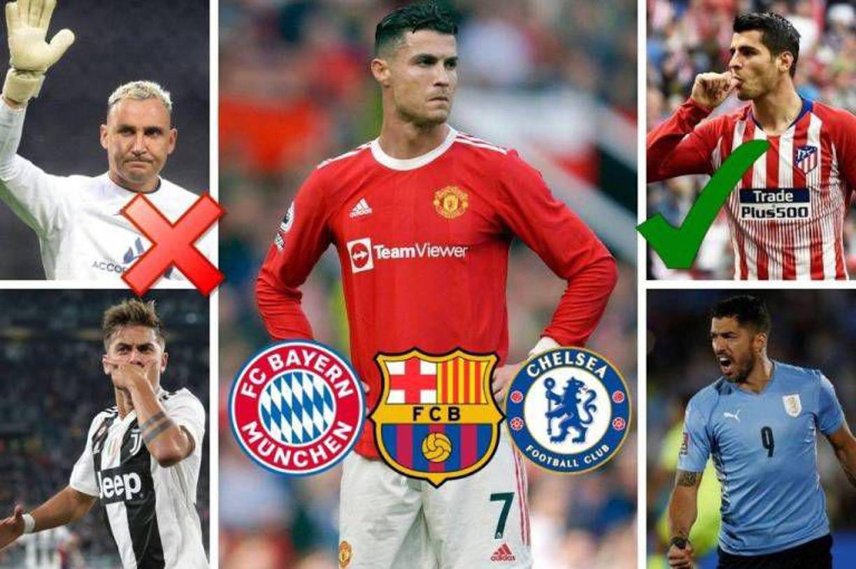 Aquí mostramos lo último en fichajes y rumores en el mercado de fichajes de Europa. Cristiano Ronaldo es pretendido por varios equipos grandes, Navas podría salir del PSG y Laporta sigue buscando armar un equipazo.