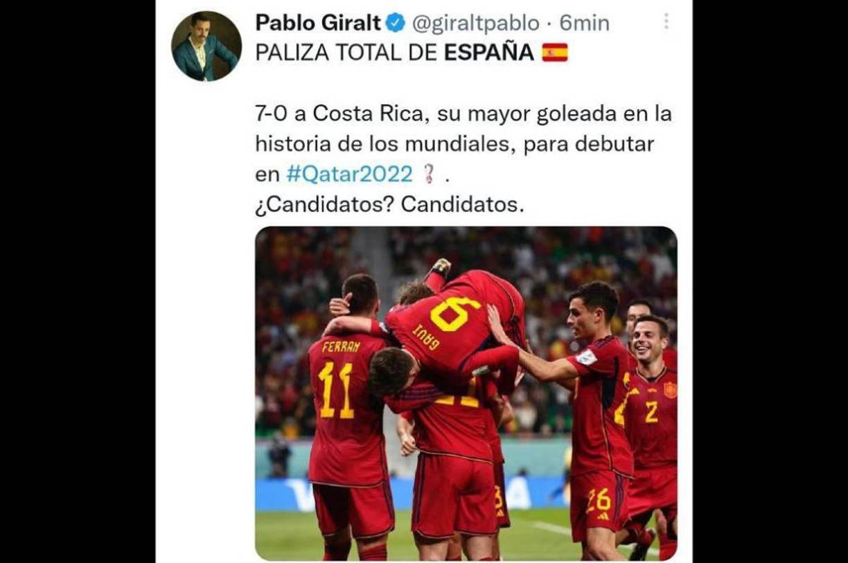 Muchos periodistas ya colocan a España como candidata por lo ocurrido en Qatar ante Costa Rica.