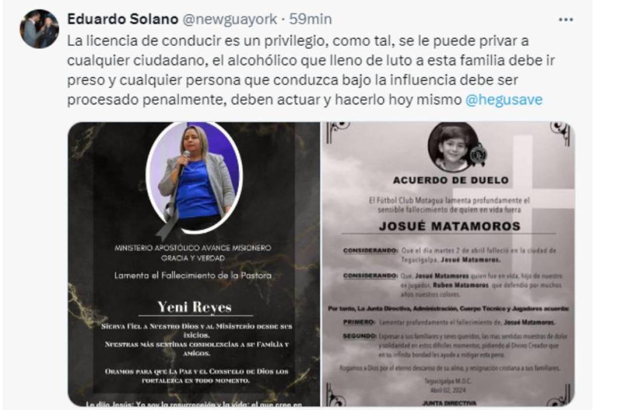 Así reaccionó la prensa hondureña tras la dura noticia a Rubén Matamoros.