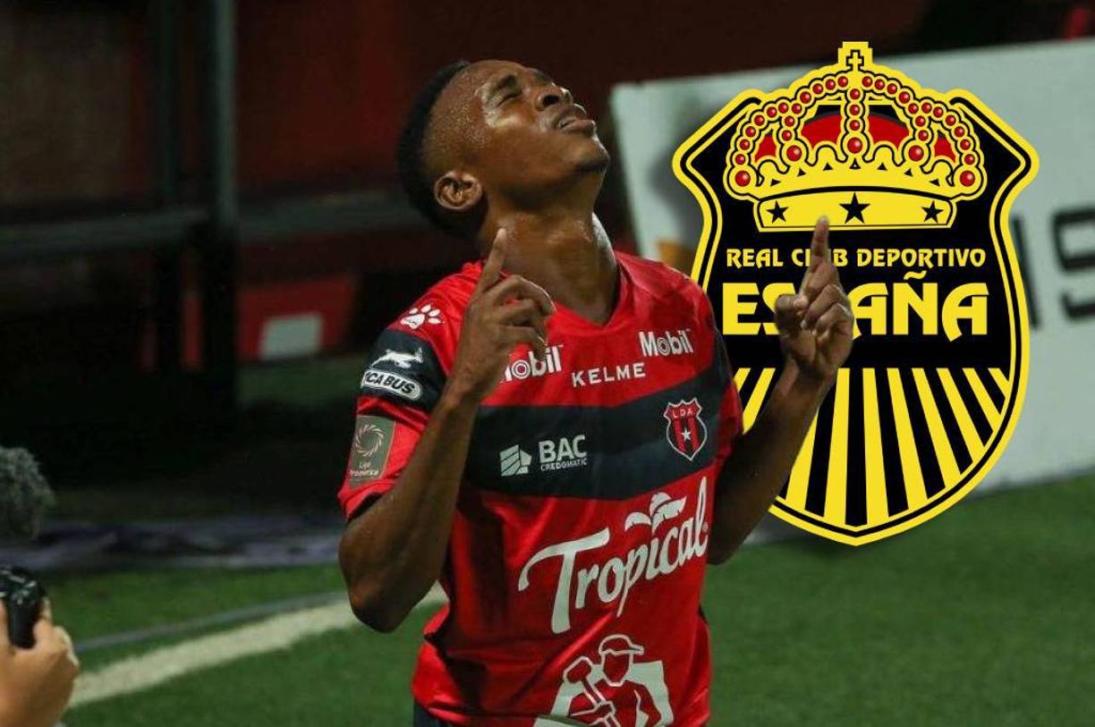 Bryan Félix: El extremo hondureño será nuevo jugador del Real España y llegará procedente del fútbol de Costa Rica.