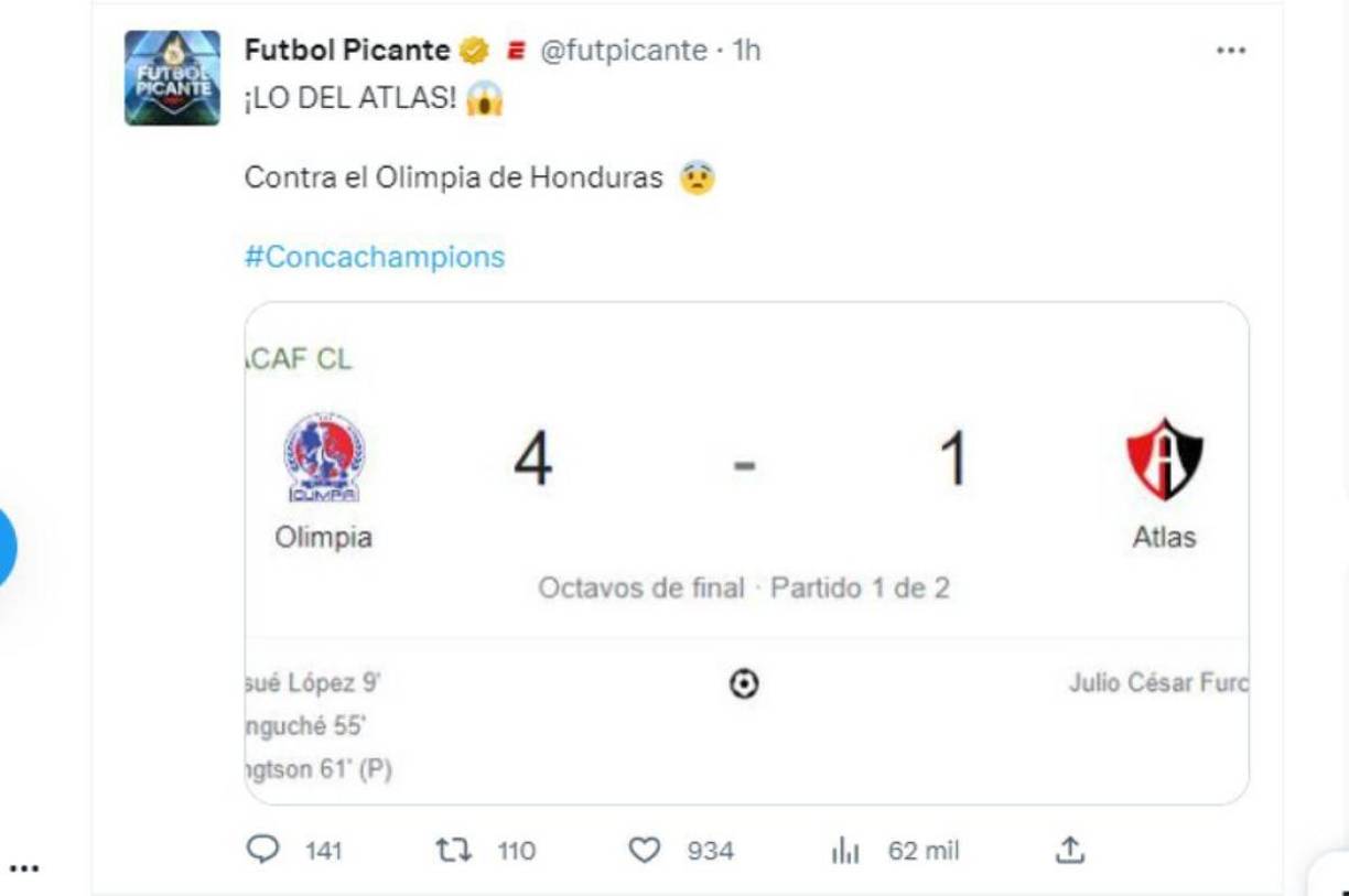 Fútbol Picante en sus redes sociales.