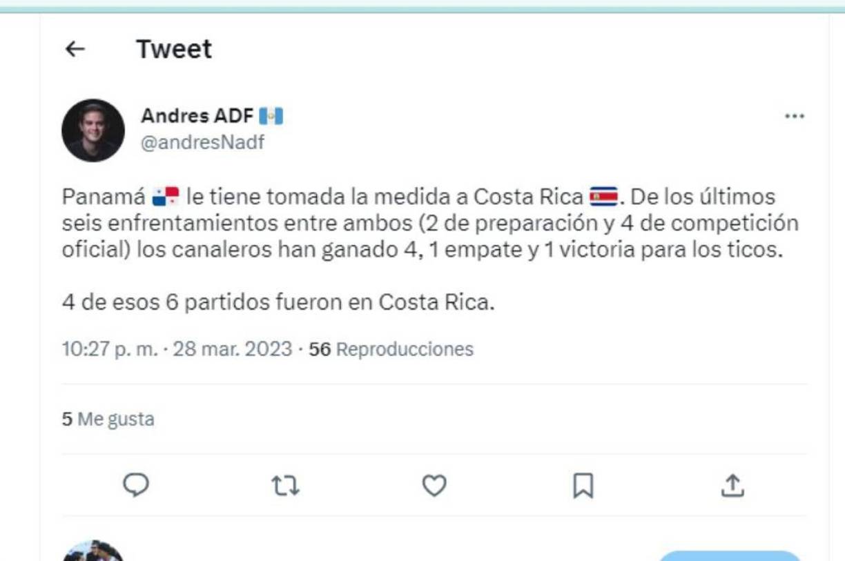 Andrés Nadf, periodista de Guatemala: “Panamá le tiene tomada la medida a Costa Rica”.