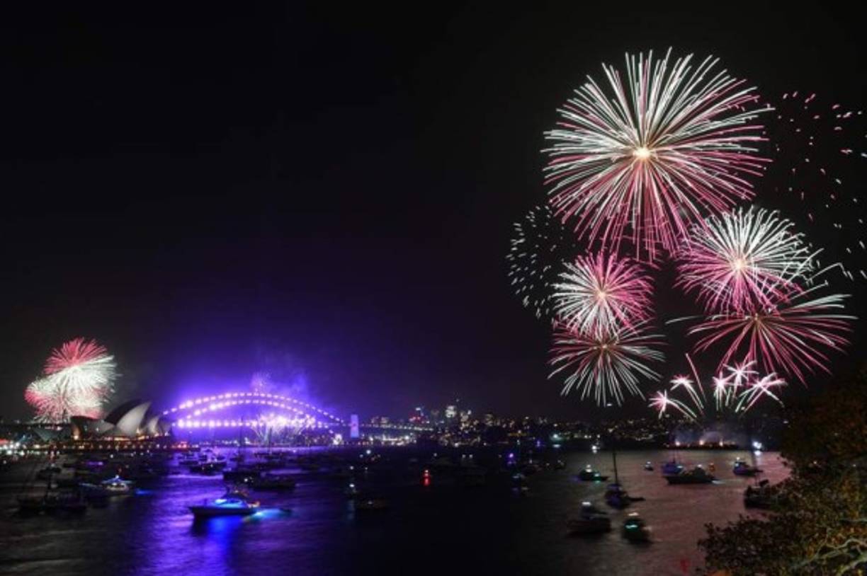 Los países asiáticos también ya dieron la bienvenida a 2020.