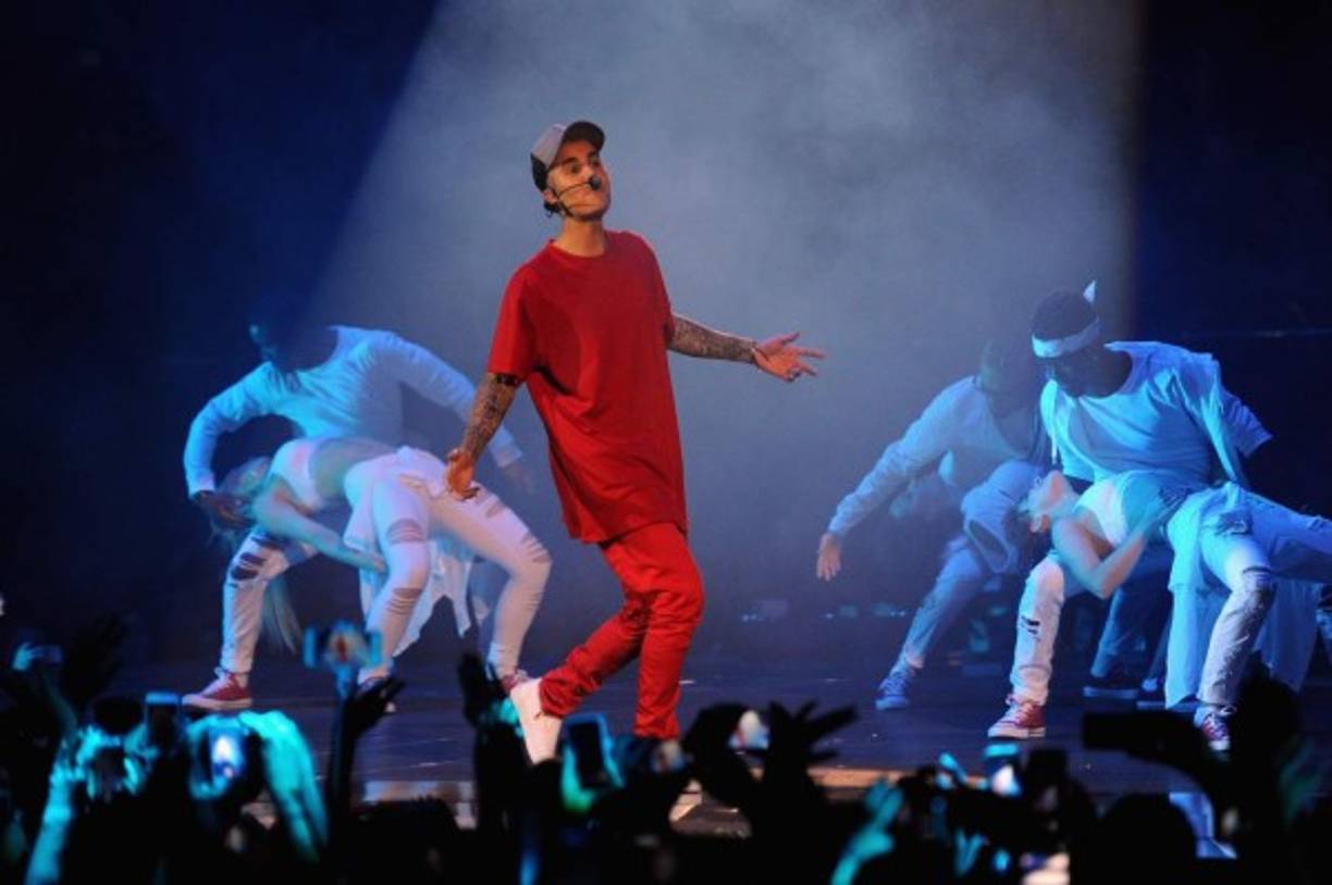 El show de Justin Bieber.