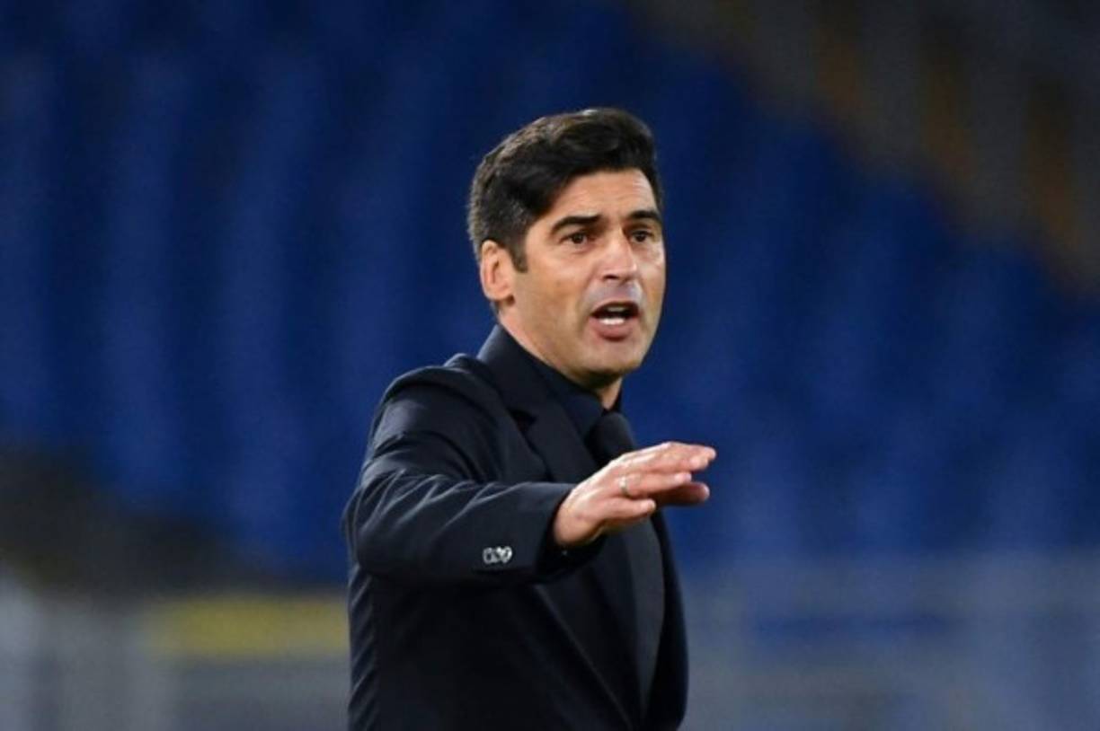 El Tottenham parece que ya tiene casi atado al portugués Paulo Fonseca (48) para que ocupe el banquillo la próxima temporada. Foto AFP.