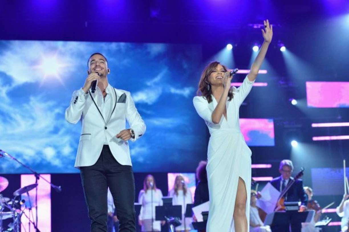 El dueto formado por Leslie Grace y Maluma 'Jesús Cristo'.