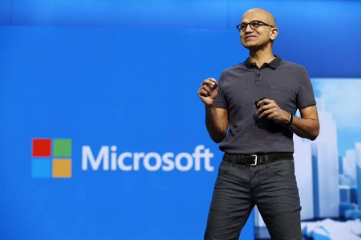 Satya Nadella, CEO de Microsoft.<br/>