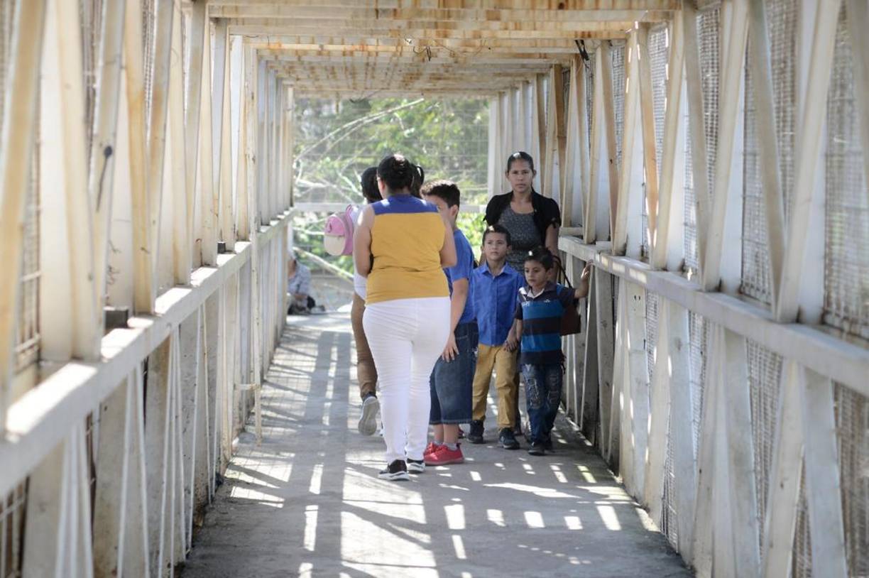 Pero por la extensa población y el tráfico vehicular, la ciudad requiere al menos 20 pasos peatonales más.