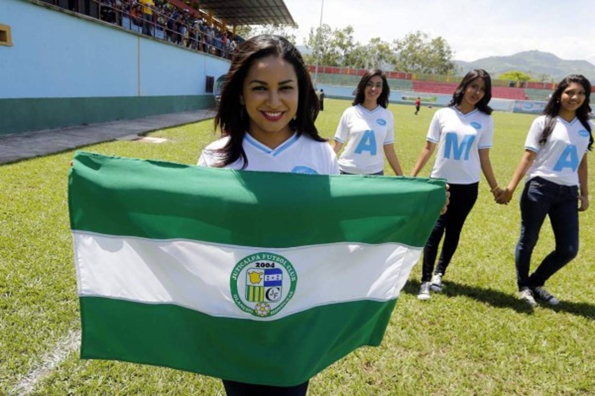 La belleza de la mujer hondureña no podía faltar.