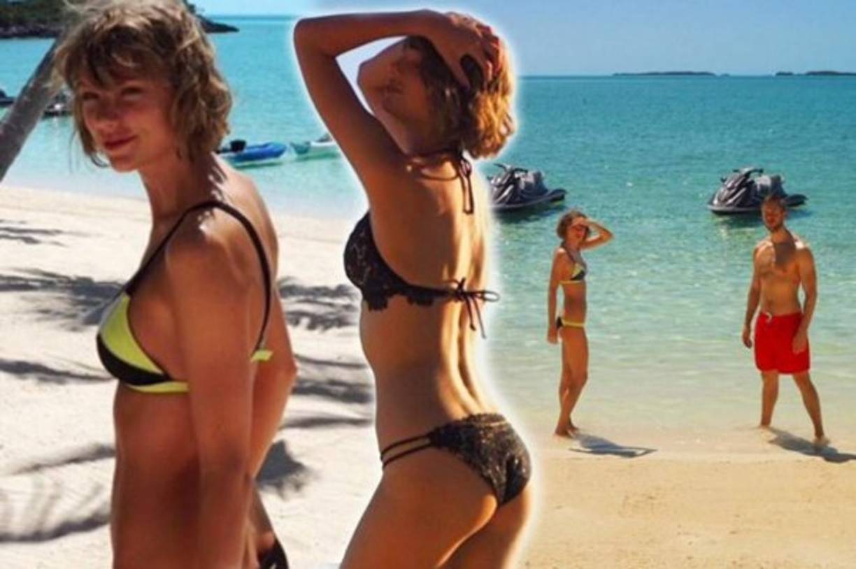 Nunca es suficiente. Taylor Swift y Calvin Harris no dejan de celebrar su año de amor.