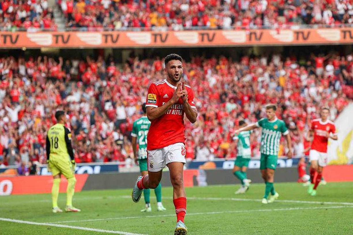 Gonçalo Ramos ha marcado cuatro goles con la selección lusa, sumando el hat-trick ante Suiza.