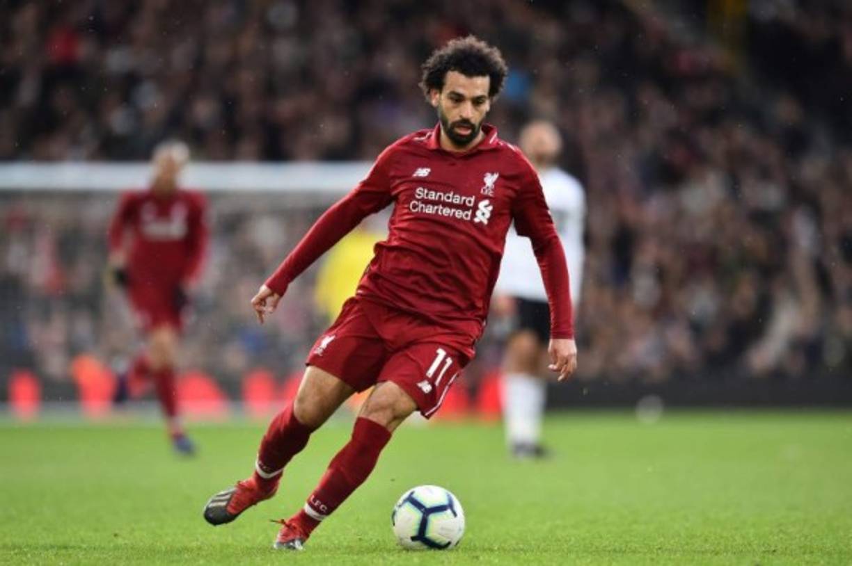 8- Mohamed Salah: 17 goles (Liverpool, Inglaterra).