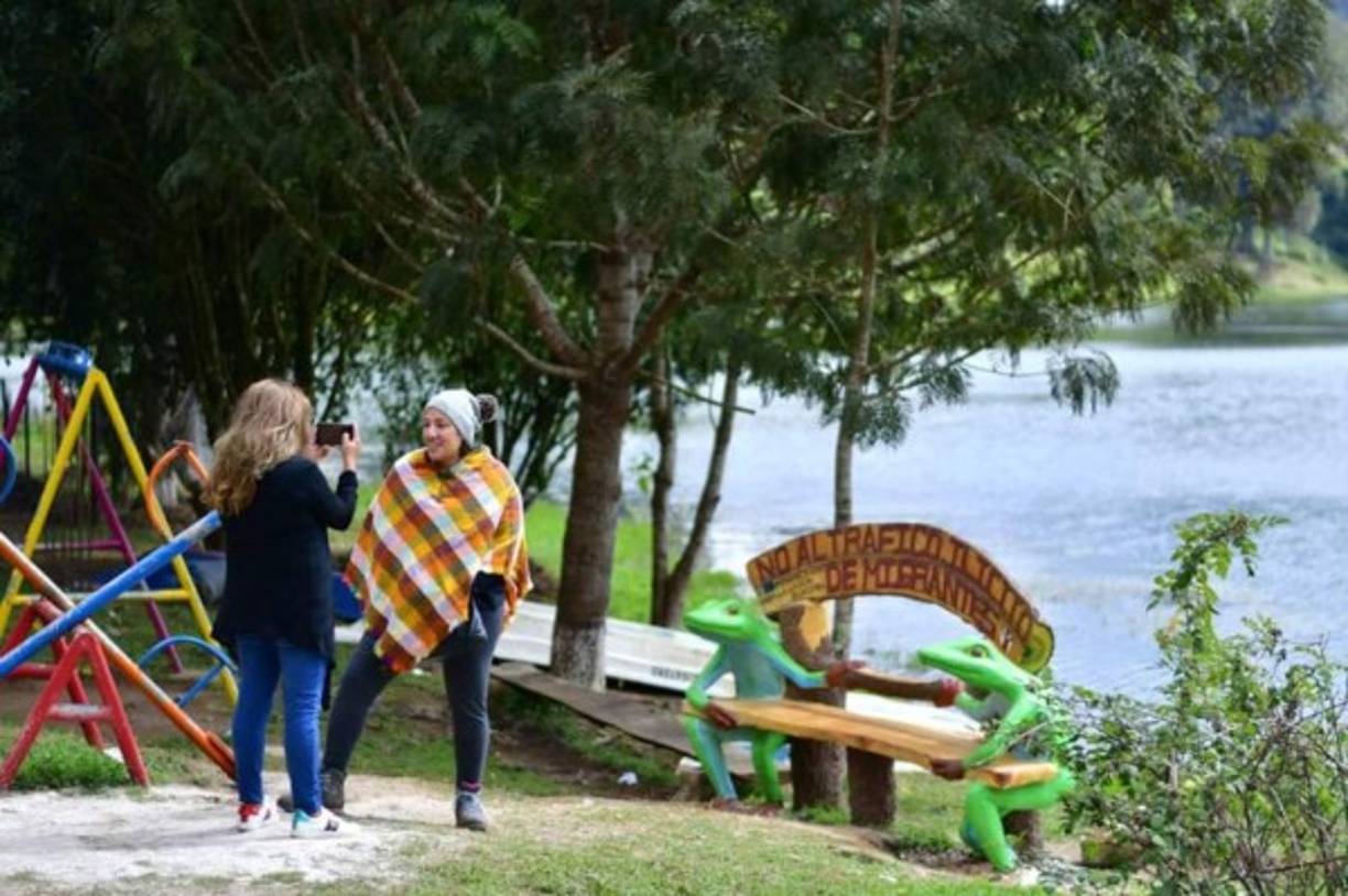 Las fotografías del recuerdo no pudieron faltar.