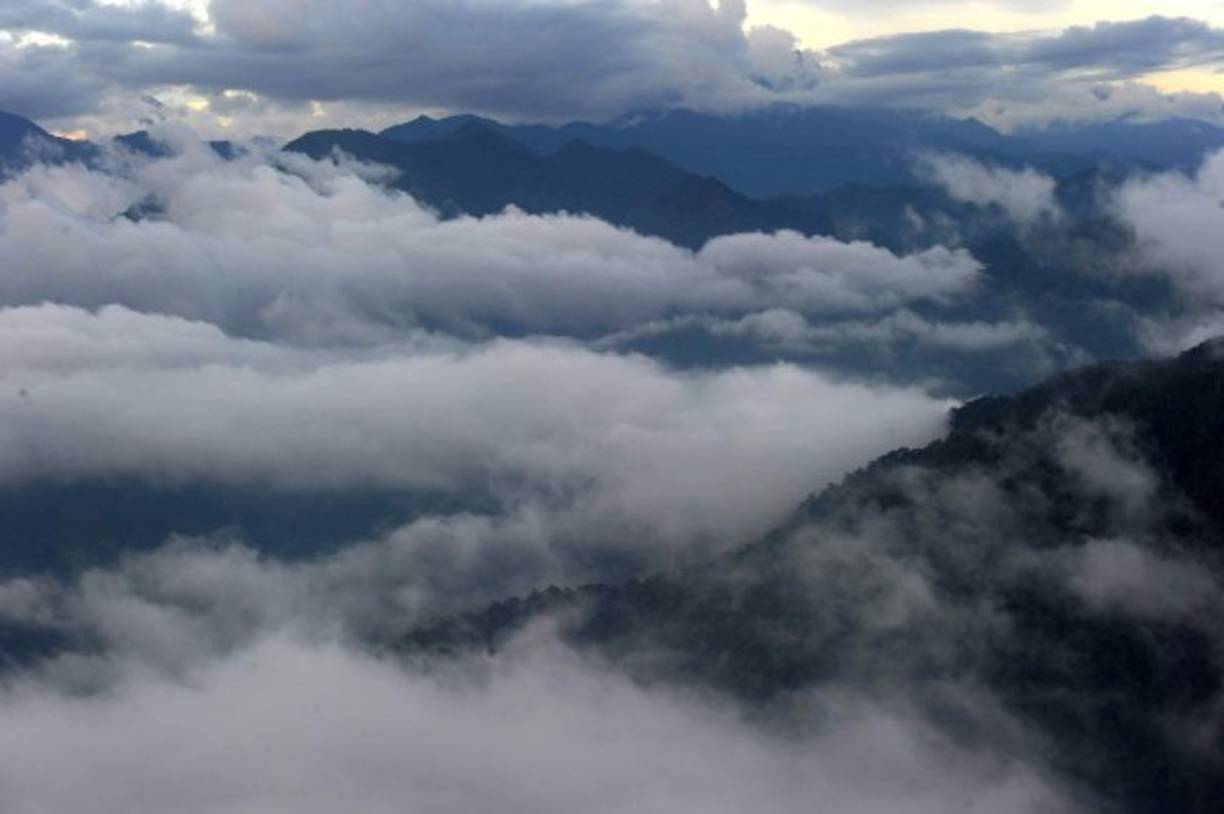Vista aérea de la Reserva de la Biosfera del Río Plátano en la región de La Mosquitia, Honduras. AFP Foto