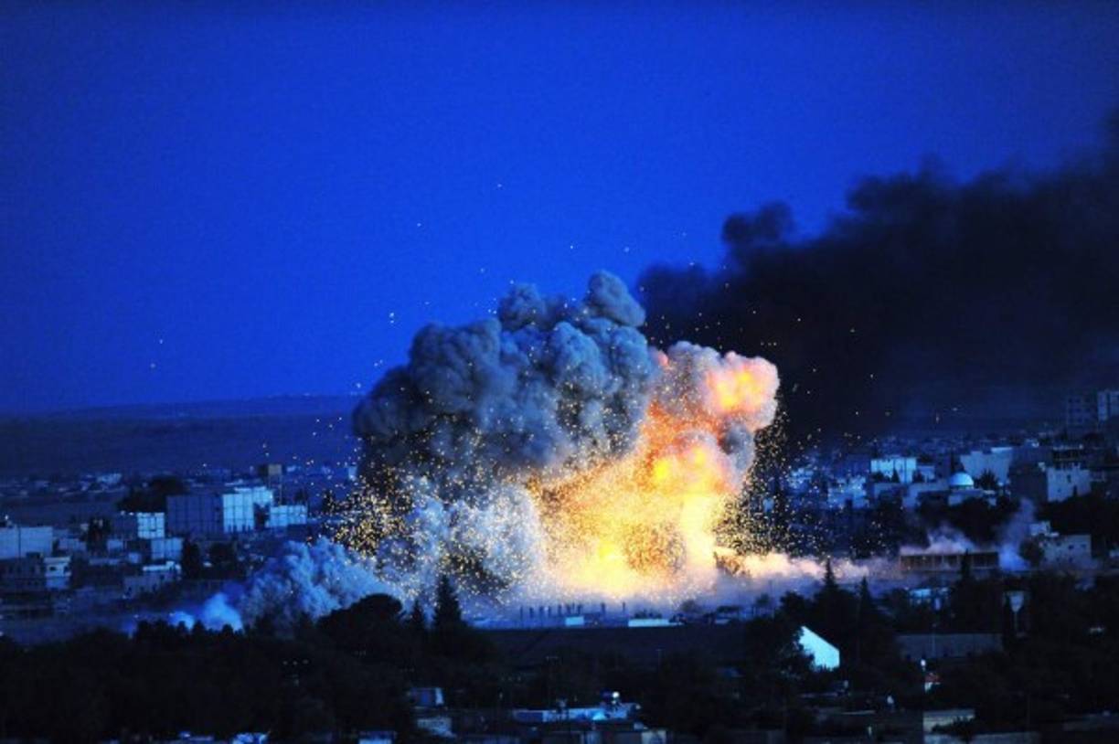 La destrucción ocasionada en Kobane es de proporciones gigantescas, allí se desarrolla una feroz batalla entre los kurdos y yihadistas.