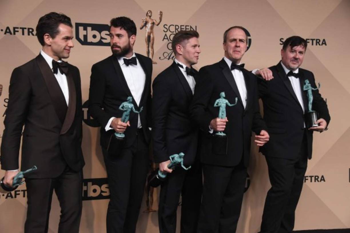 El elenco de Downton Abbey.