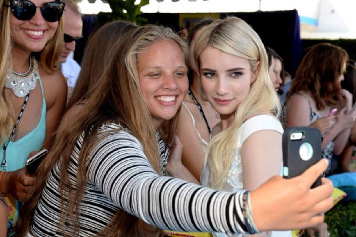 Emma Roberts compartió con sus fans.