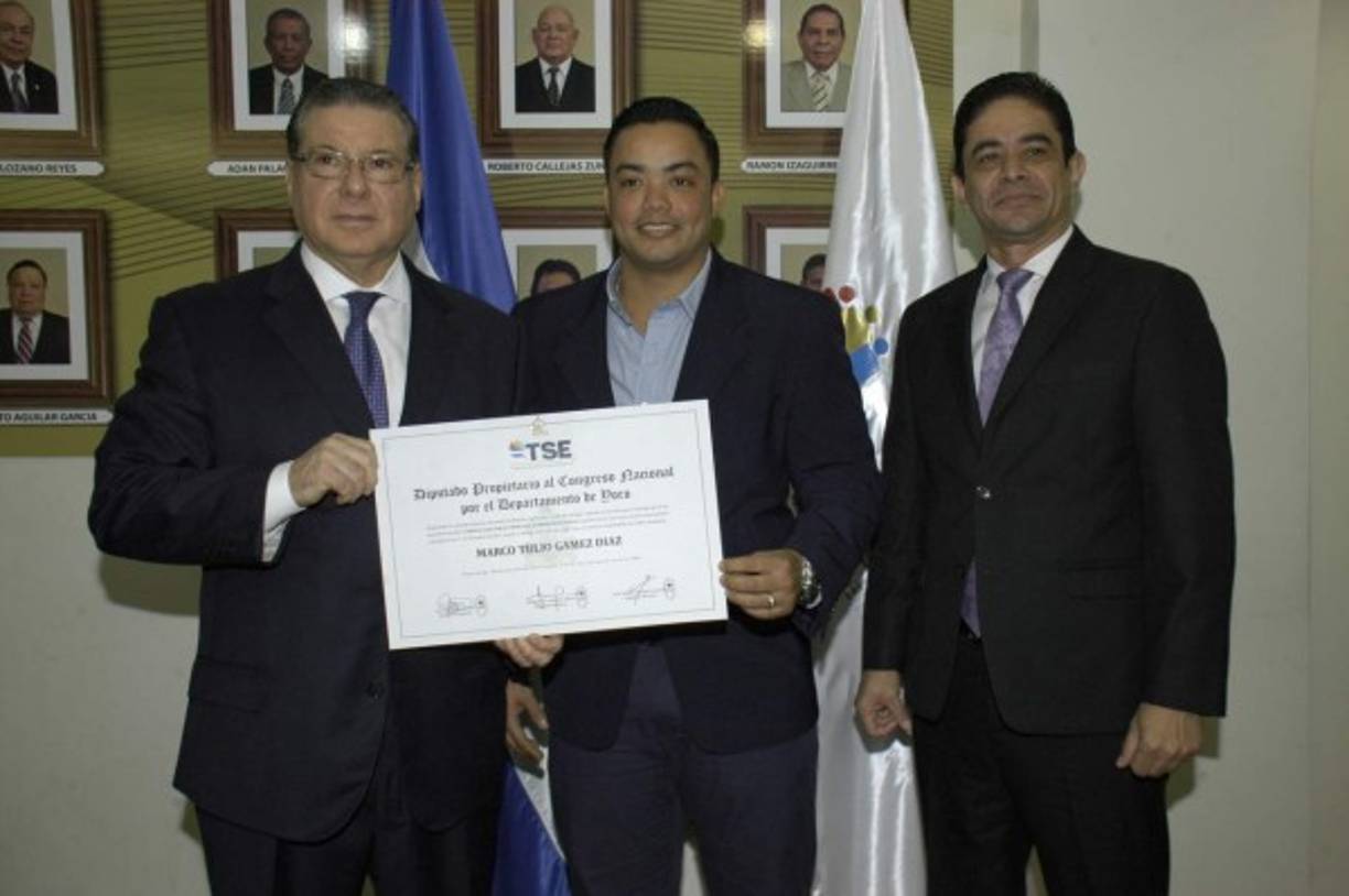 El diputado nacionalista por el departamento de Yoro, Marco Tulio Gámez (32), es otro de los rostros jóvenes del Congreso.