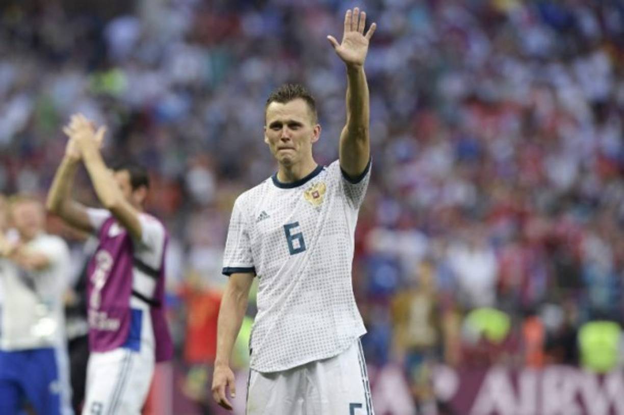 El ruso Denis Cheryshev ha celebrado en tres ocasiones con su selección. Sigue con vida. Foto AFP