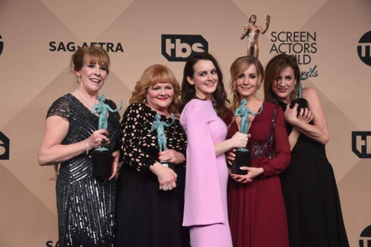 El elenco de Downton Abbey.