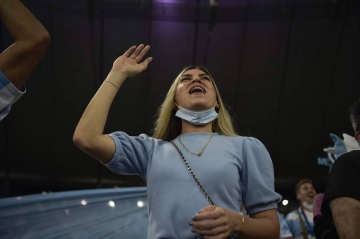 Por primera vez en la Copa América hemos podido tener aficionados en las graderías.