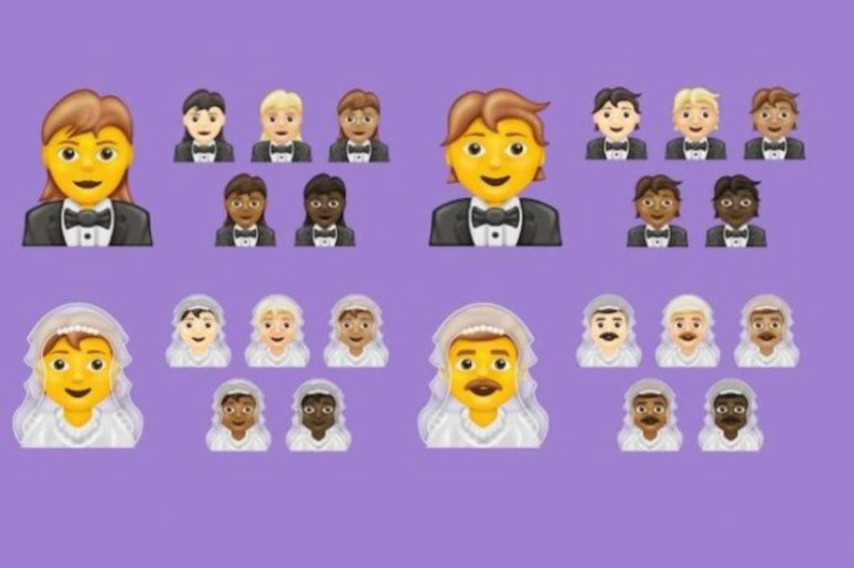 Se van a incorporar varios emojis relacionados con la inclusión de género, entre ellos la bandera transgénero — sus colores son azul cielo, rosado y blanco — y el símbolo transgénero. Google fue la compañía que lideró la presentación de más emoji con inclusión de género proponiendo una persona con un velo y otra con un esmoquin.