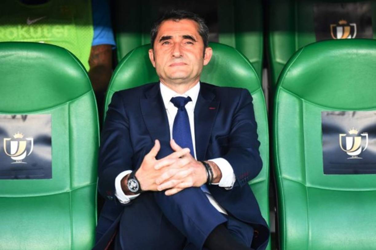 El entrenador Ernesto Valverde se encuentra en el ojo del huracán tras quedar eliminados de Champions League y perder la final de Copa del Rey.