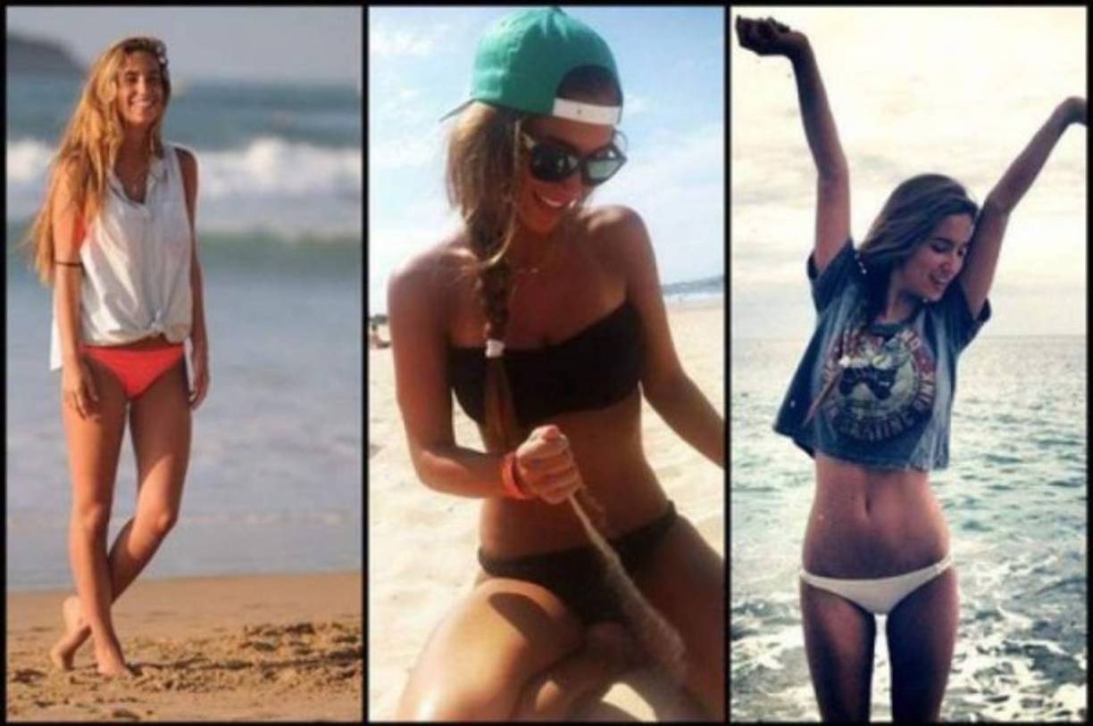 Ella es la bella Marta Abril, una verdadera diosa que es hermana del delantero español de la Juventus, Álvaro Morata.