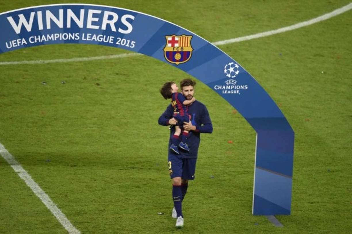 Piqué muy orgulloso de Milan.