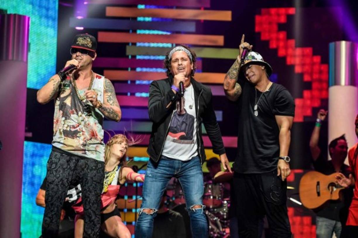 Wisin, Carlos Vives y Daddy Yankee.