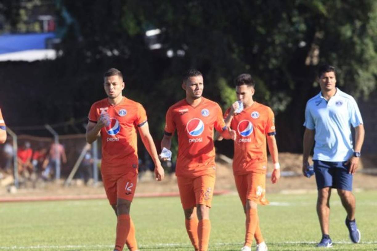 La decepción era evidente en los jugadores del Motagua ya que perdieron dos puntos en Danlí.