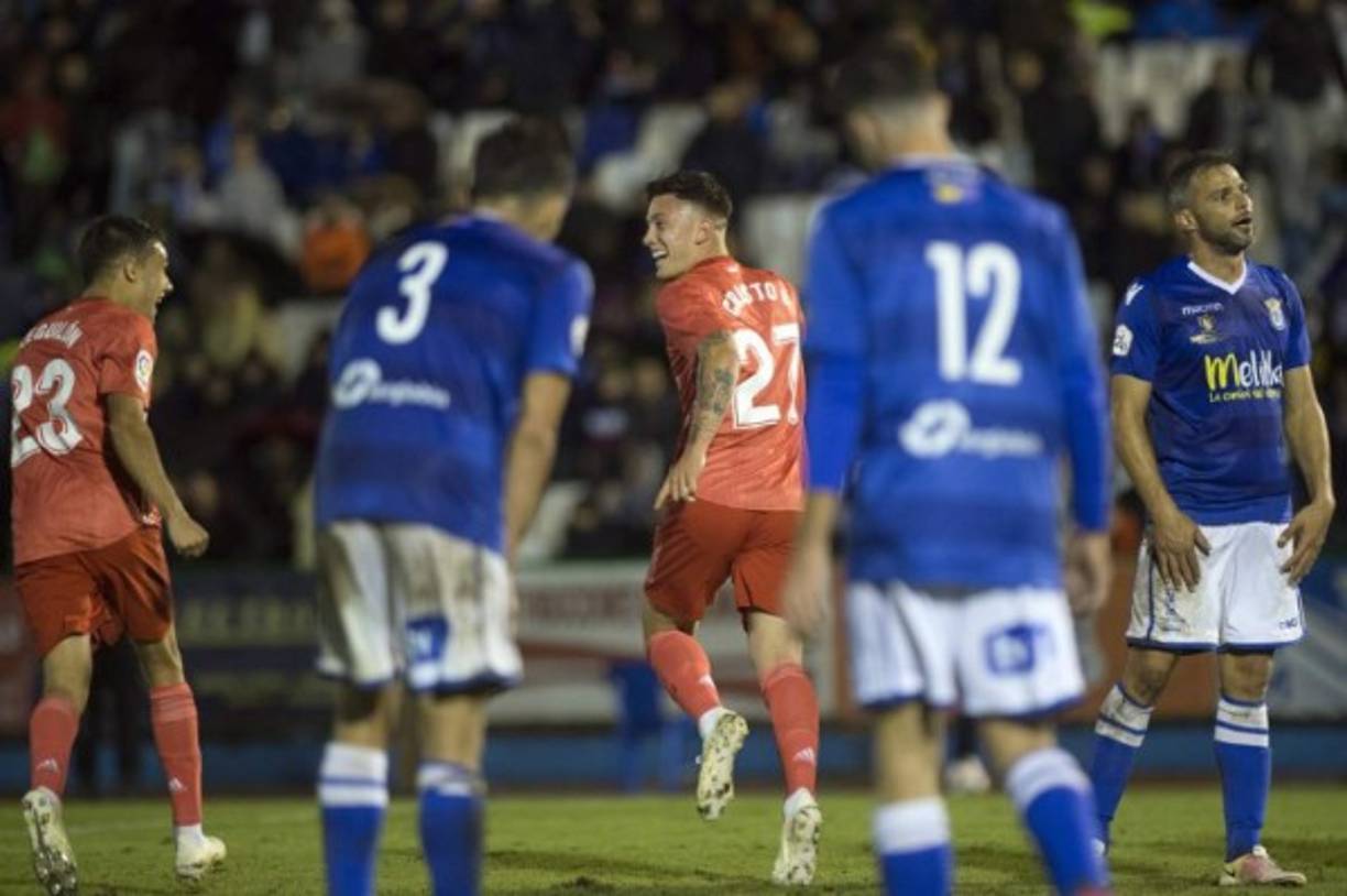 El joven Cristo González recibió la oportunidad de Solari y anotó el cuarto gol del Real Madrid.