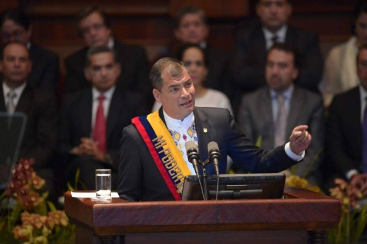 El ecuatoriano Rafael Correa fue elegido presidente en 2006 con 43 años.