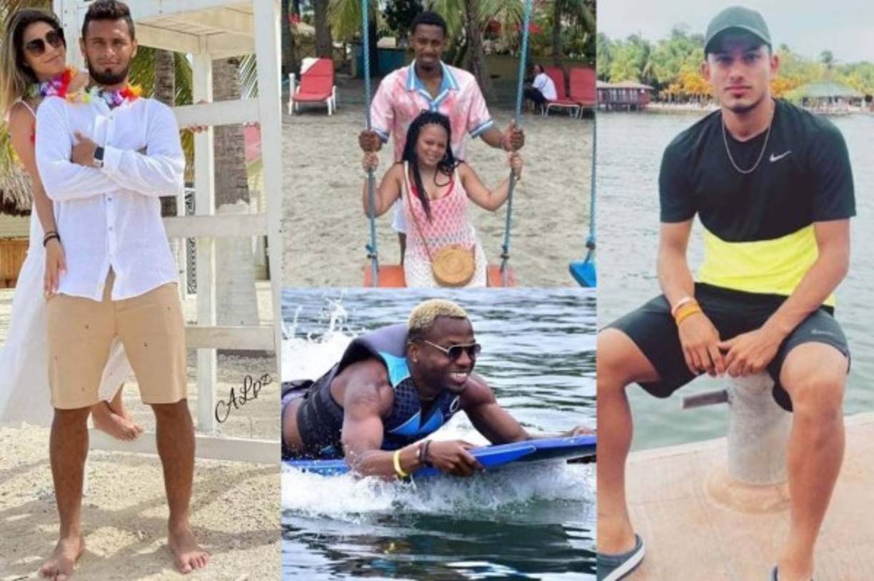 Algunos seleccionados de Honduras han disfrutado de unas cortas vacaciones previo a lo que será el inicio de la Copa Oro. Los jugadores han compartido en sus redes sociales lo bien que la han estado disfrutando. Fotos Instagram.
