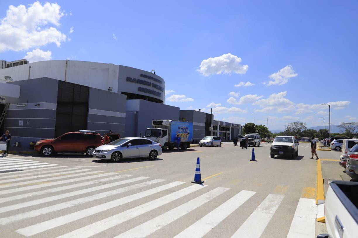 El aeropuerto internacional Ramón Villeda Morales.