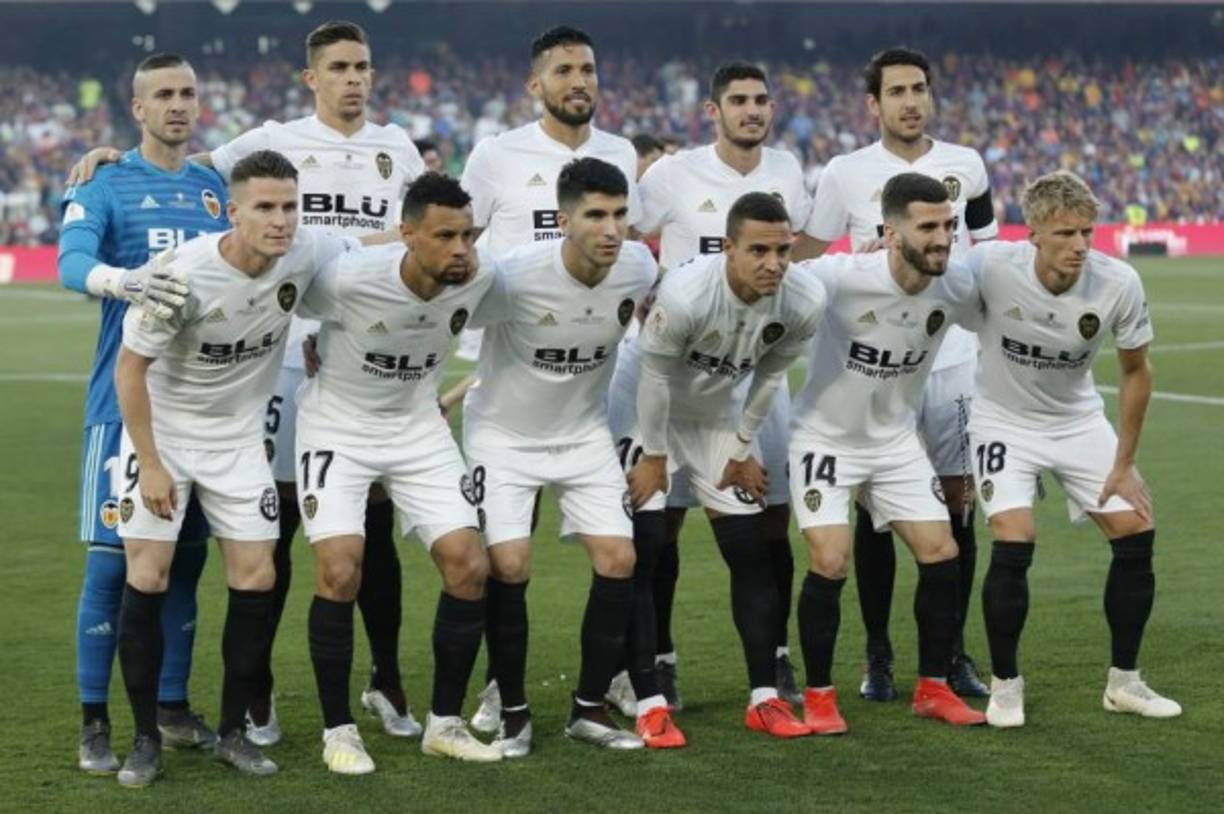 El 11 titular del Valencia que ha logrado el título de Copa del Rey.