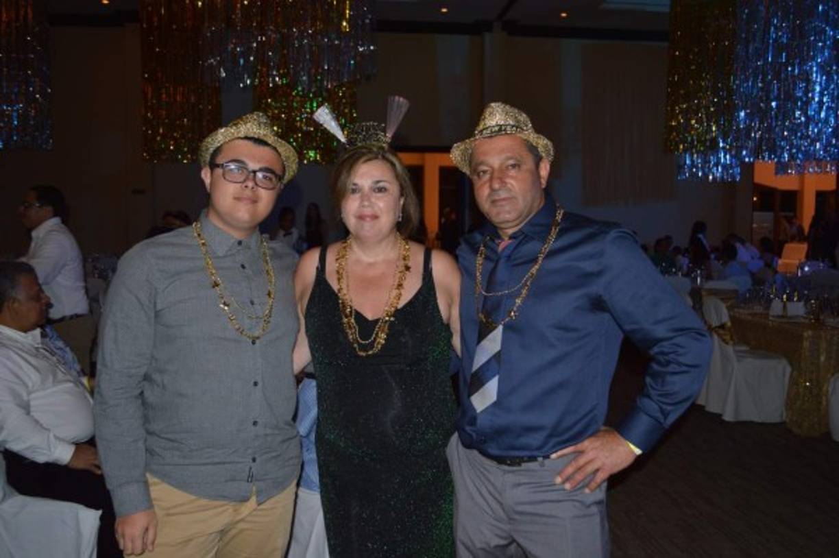 Filipe, Margarida y Arlindo Fiuza.