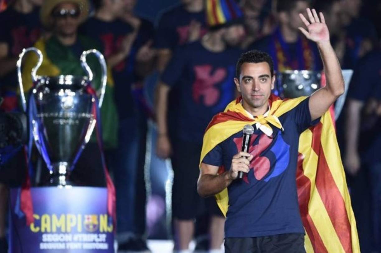 5. Xavi Hernández (Barcelona) 32 títulos.