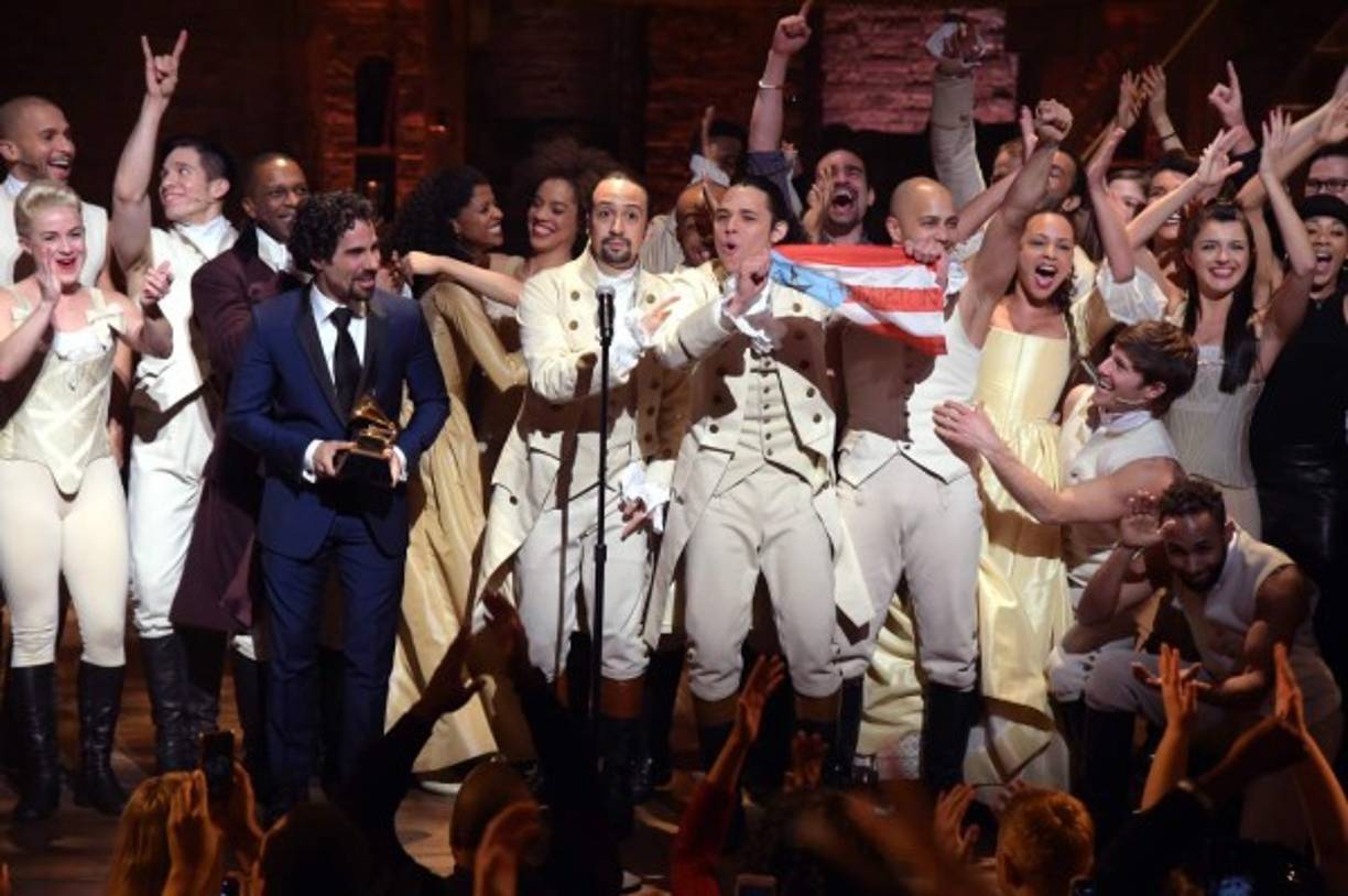 El musical de Hip hop 'Hamilton' reconocido por el público y la critica, ganó uno de los Grammys.