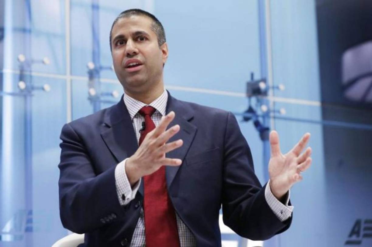 Ajit Pai, presidente de la Comisión Federal de Comunicaciones de EUA.<br/>