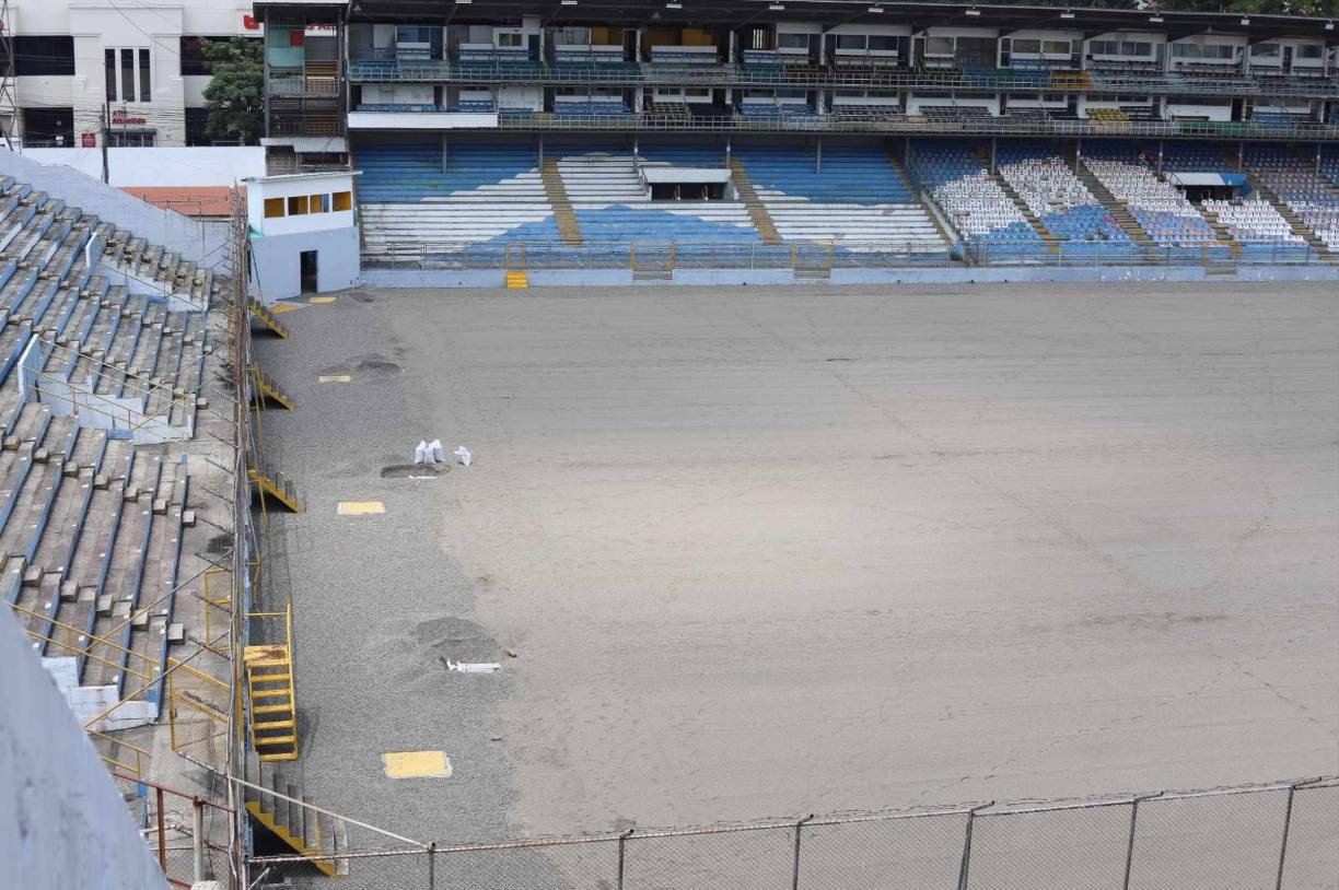 Es sumamente posible que las actividades futbolísticas en el estadio sampedrano se presenten hasta el otro año ya que no se sabe cuándo estarán disponibles las máquinas.