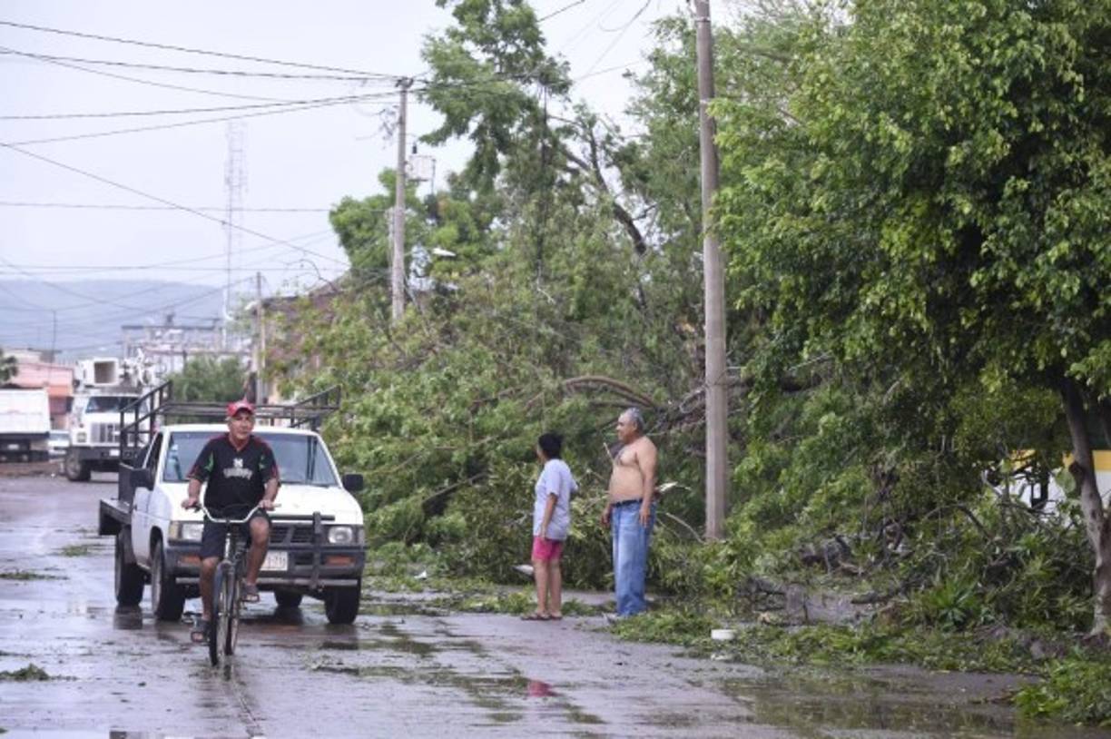 La mayoría de los daños se registran en aldeas de la costa y en Escuinapa.