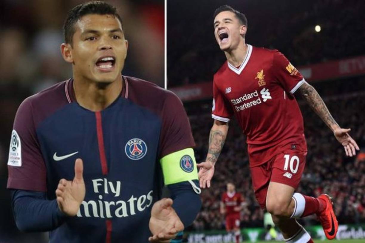 El defensor Thiago Silva quiere a Coutinho en el PSG y hace todo lo posible para convencerle de unirse al cuadro francés. 'Espero que al final de la temporada, o incluso antes, pueda haber una gran sorpresa para nosotros. Que se sienta bien y lo vea trabajar con nosotros el próximo año', ha confesado.
