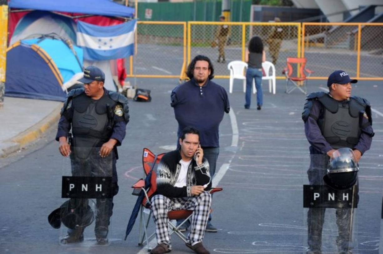 Ariel Varela, uno de los jóvenes que realizan huelga de hambre.