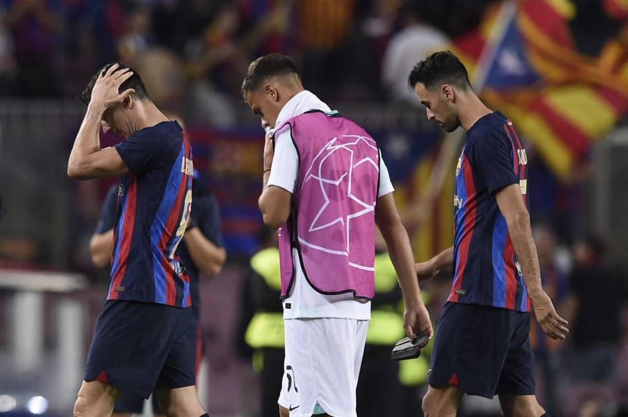La historia se repite para el Barcelona en la Champions League: Otro partido en donde no pudieron sacar la casta.