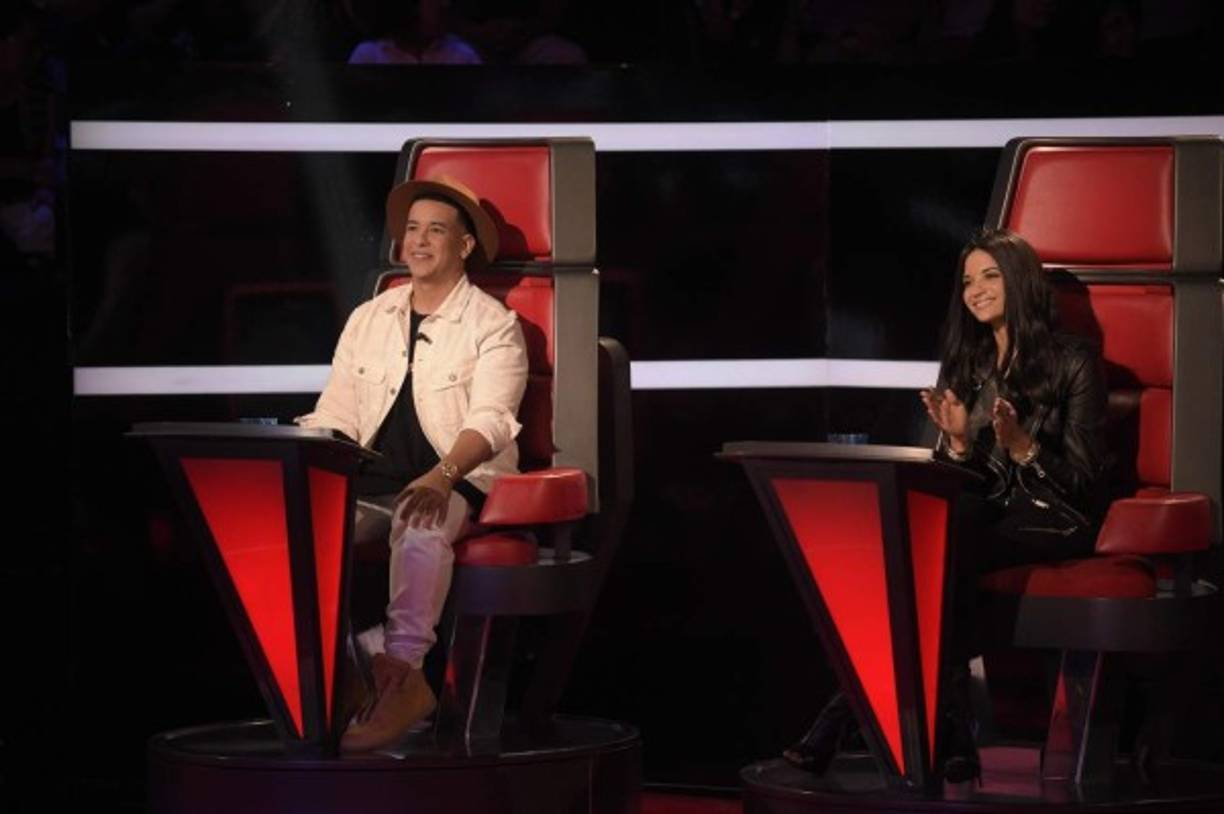 Daddy Yankee y Nathalia Jiménez.