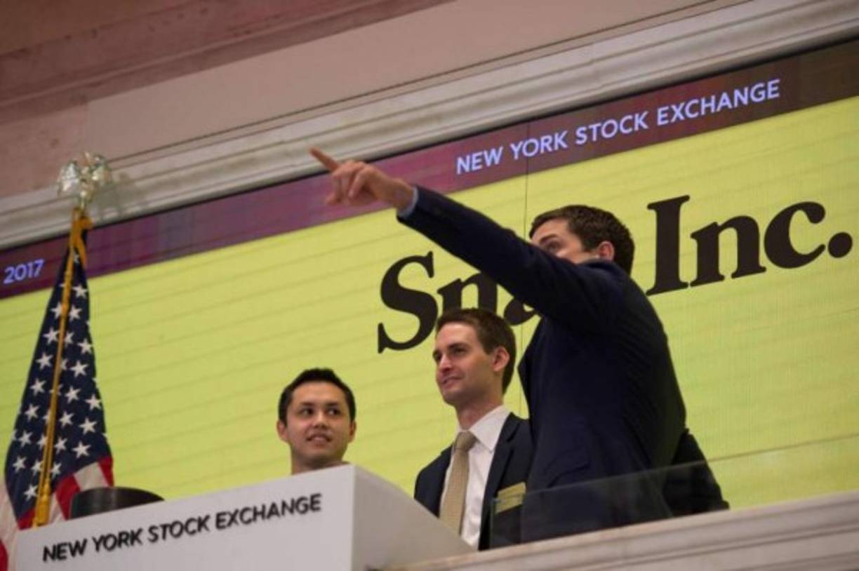 Evan Spiegel, creador de Snapchat.<br/>