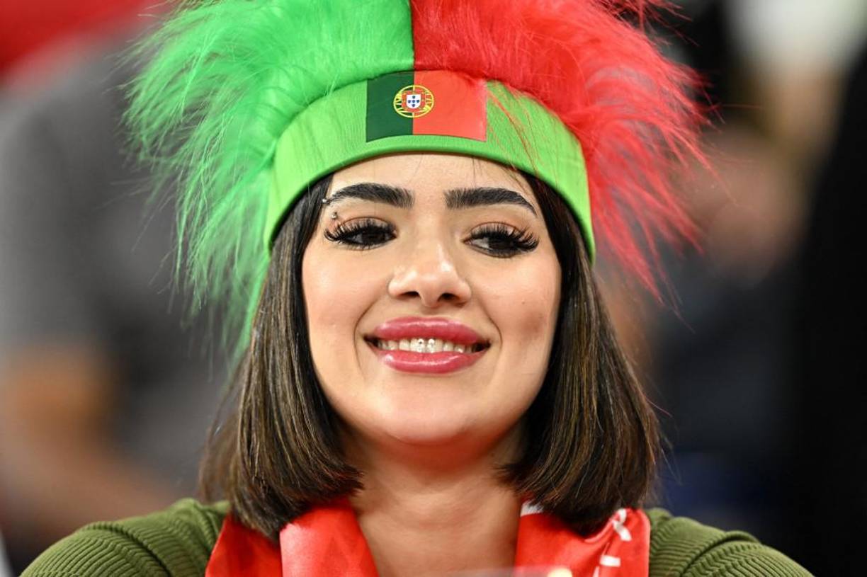 Una chica bien identificada con Portugal.