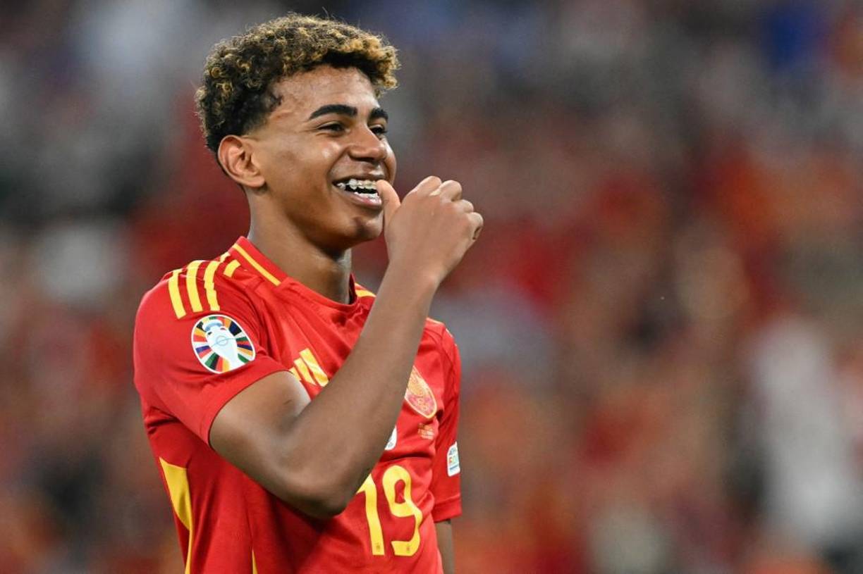 Lamine Yamal fue el verdugo de Francia y Mbappé ya que fue la máxima figura de la selección de España.